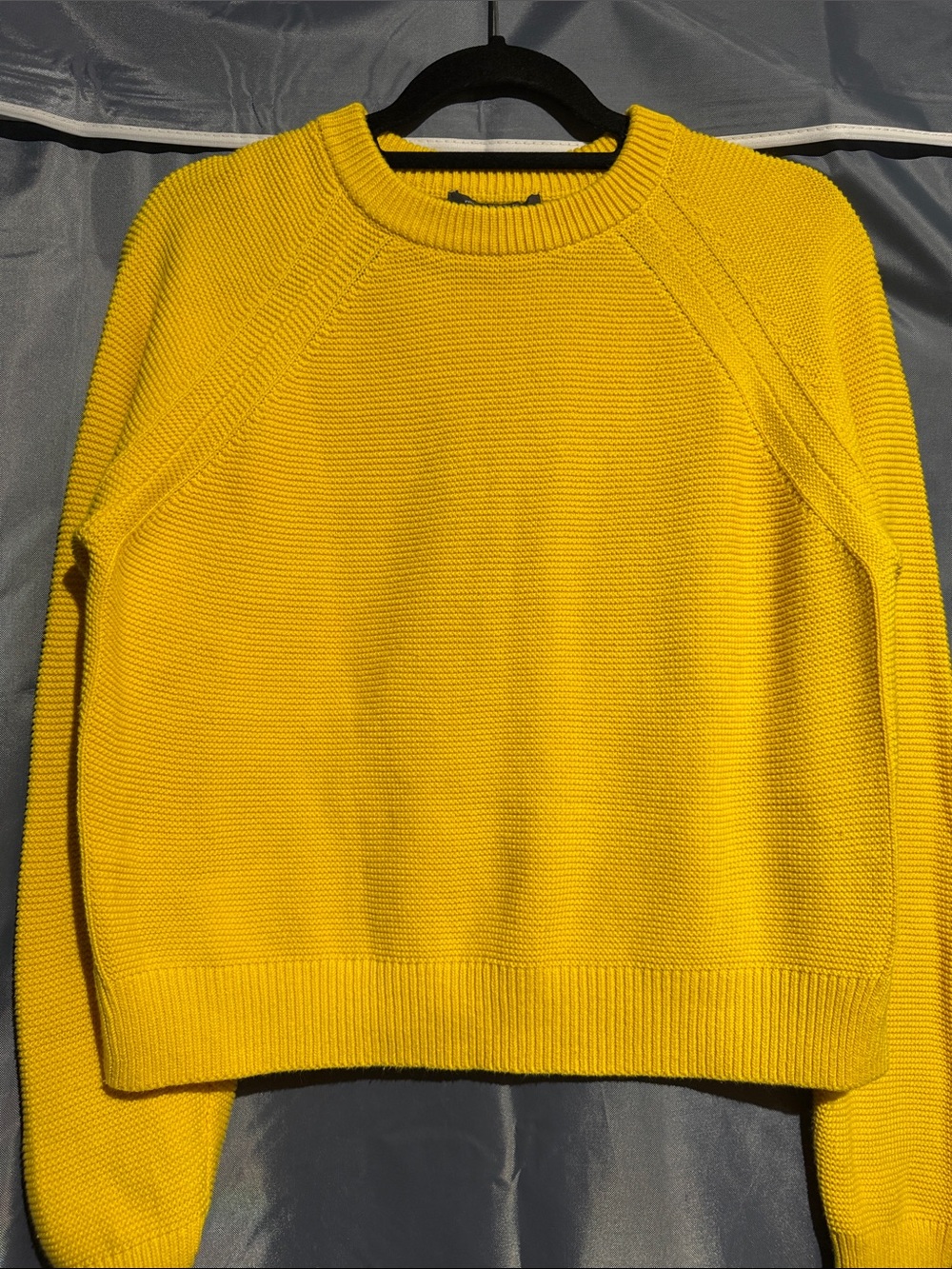 French Connection Yellow Crewneck Sweater